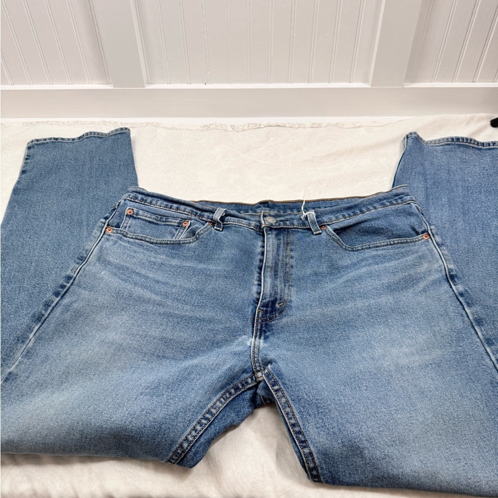 Levi’s 505 red tag W 36 L 34 great used condition y2 k retro casual relaxed fit - Picture 7 of 13